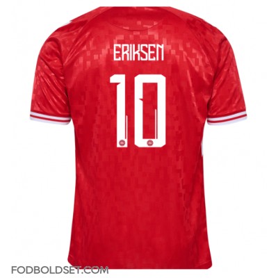 Danmark Christian Eriksen #10 Hjemmebanetrøje EM 2024 Kortærmet Danmark Christian Eriksen #10 Hjemmebanetrøje EM 2024 Kortærmet